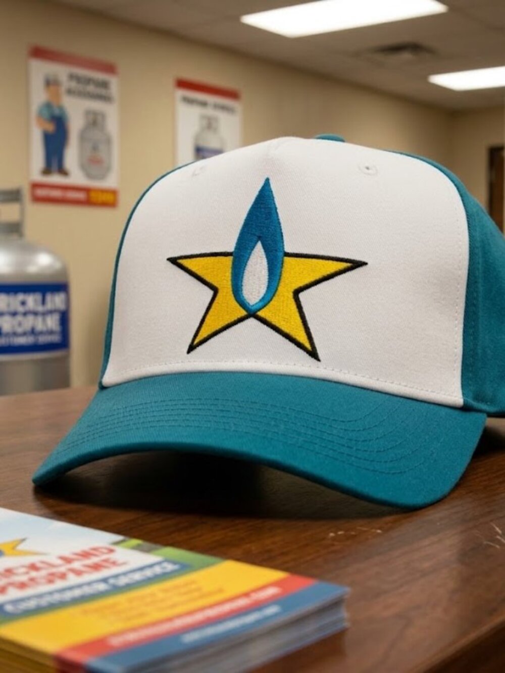 Strickland Propane Hat Arlen Texas Star Flame Embroidered Snapback Cap Cosplay